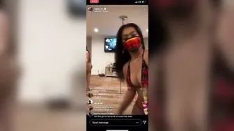 INSTAGRAM MODELS TWERK AND STRIP ON INSTAGRAM LIVE DURING CORONAVIRUS PANDEMIC PT.2 #2