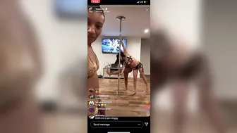 INSTAGRAM MODELS TWERK AND STRIP ON INSTAGRAM LIVE DURING CORONAVIRUS PANDEMIC PT.2 #3