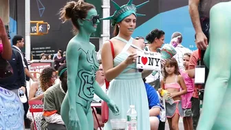 Body Painting and Ms Lady Liberty #2