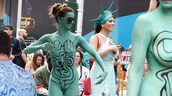 Body Painting and Ms Lady Liberty #3