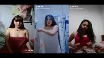 SEXY HOT PINAY TIKTOK INVISIBLE CHALLENGE COMPILATION OF HOT SEXY GIRLS