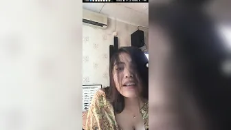 Hot Indonesian Girl Go Braless Bigo Live Streaming #17 #3