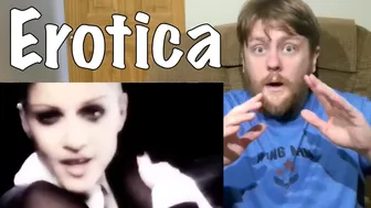 Madonna - Erotica (Uncensored) Reaction!