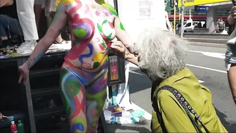 Body art Exhibition @ International Pride Parade in Wellington, New Zealand #2