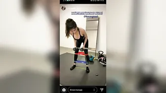 Mia Khalifa EXERCISES AT HOME #4