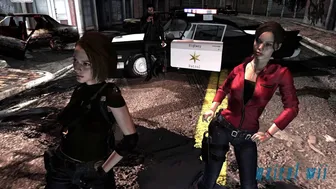 Jill valentine And claire redfield sexy dance