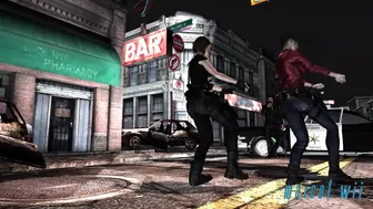 Jill valentine And claire redfield sexy dance #4