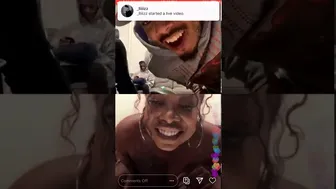 Girl twerkks buttnaked On richthekid instagram Livee part2