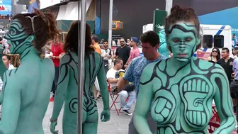 Times Square Body Painting # 5