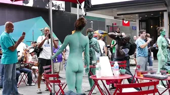 Times Square Body PAINTING #- 4 #3