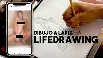 Lifedrawing Female Body | Dibujo a Lapiz