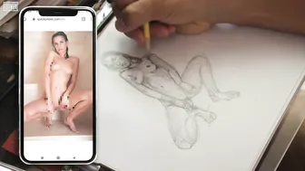 Lifedrawing Female Body | Dibujo a Lapiz #4