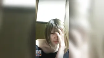 A Drunk Japanese Girl Loves To Talk Through Webcam At Mid-night #3