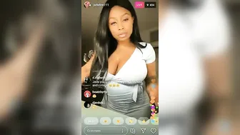 Adult star♥️♥️@ jadafire111 on live IG reveals how old she is and we're she from #4