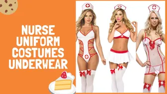 Nurse Uniform Costumes Underwear